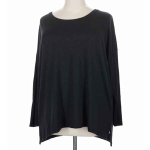 Banana Republic Charcoal Long Sleeve Top